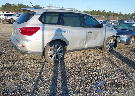 2018 Nissan Pathfinder Sl из США, поврежденный, VIN 5N1DR2MNXJC621511